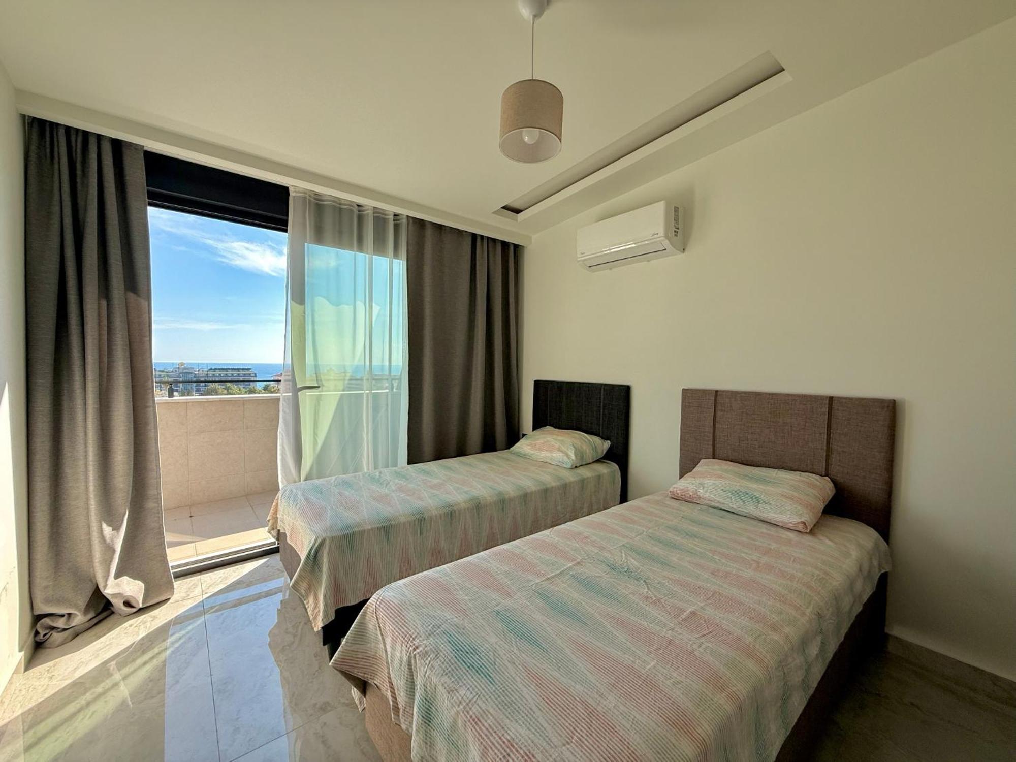 Sa Apartments! 2Bd Flat Sea And Mountain View Alanya Habitación foto